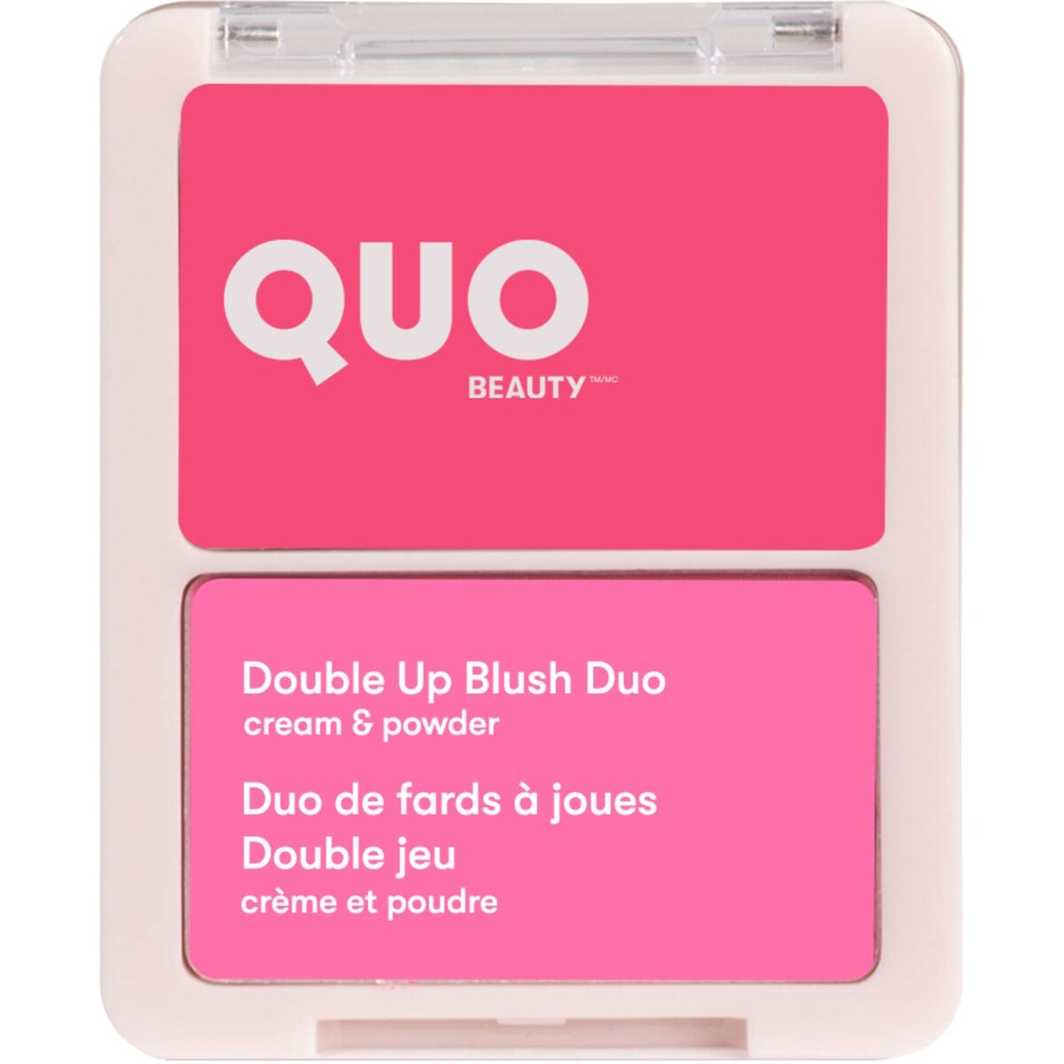 Duo de fards à jouesdouble jeu double whammy