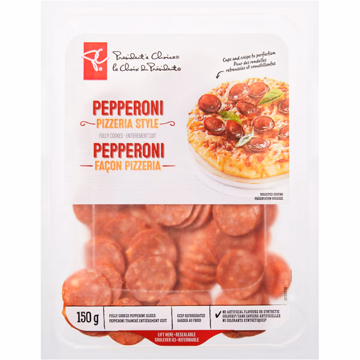 Pepperoni façon pizzeria
