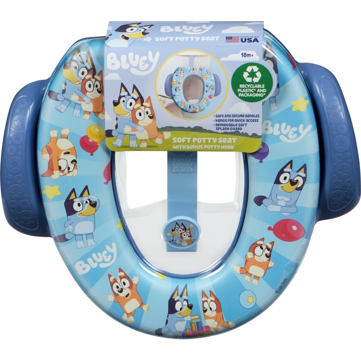 Siège de toilette doux pour enfant 18m+
