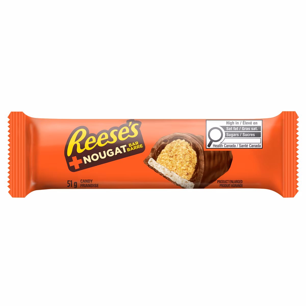 Friandise nougat barre
