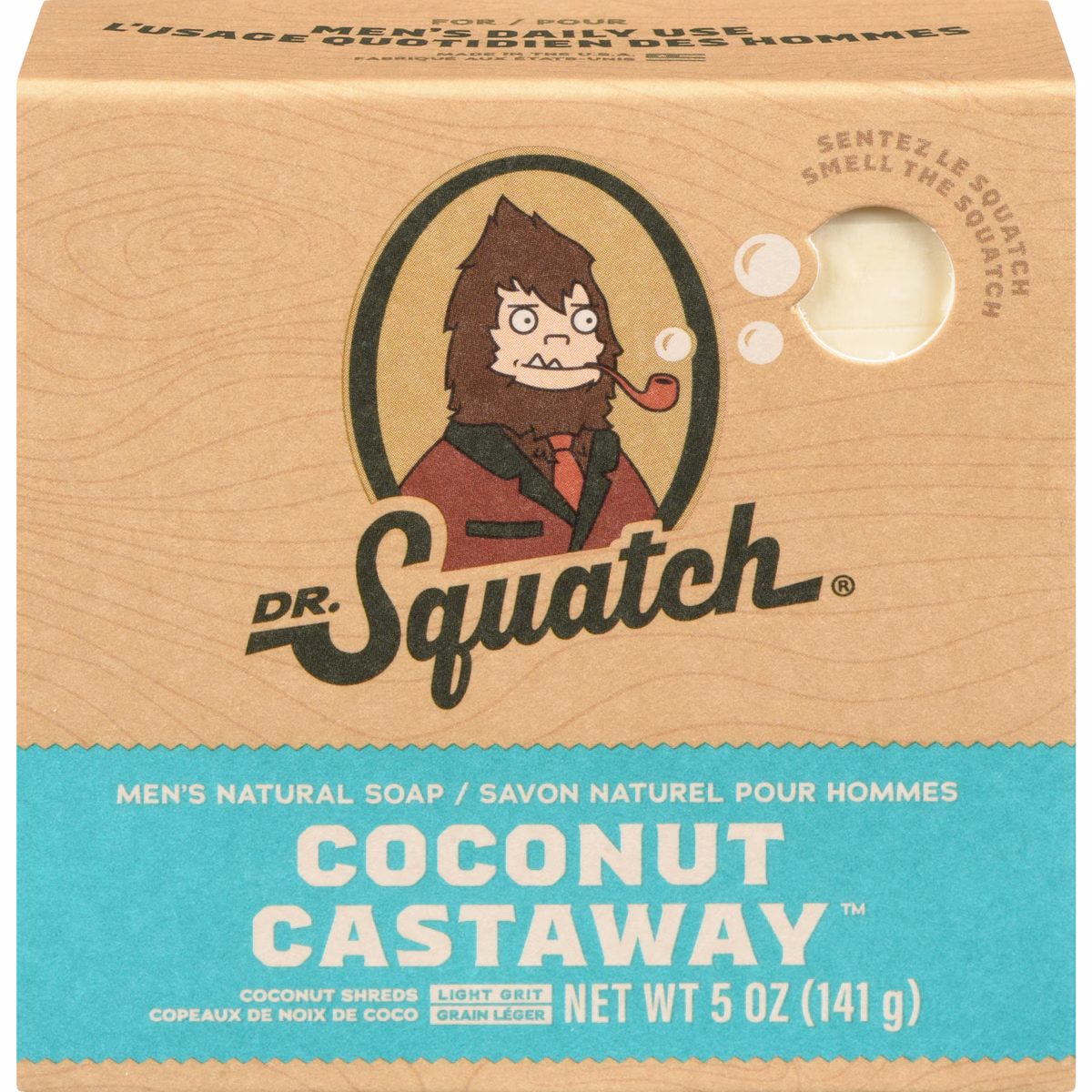Savon naturel pour hommes coconut castaway
