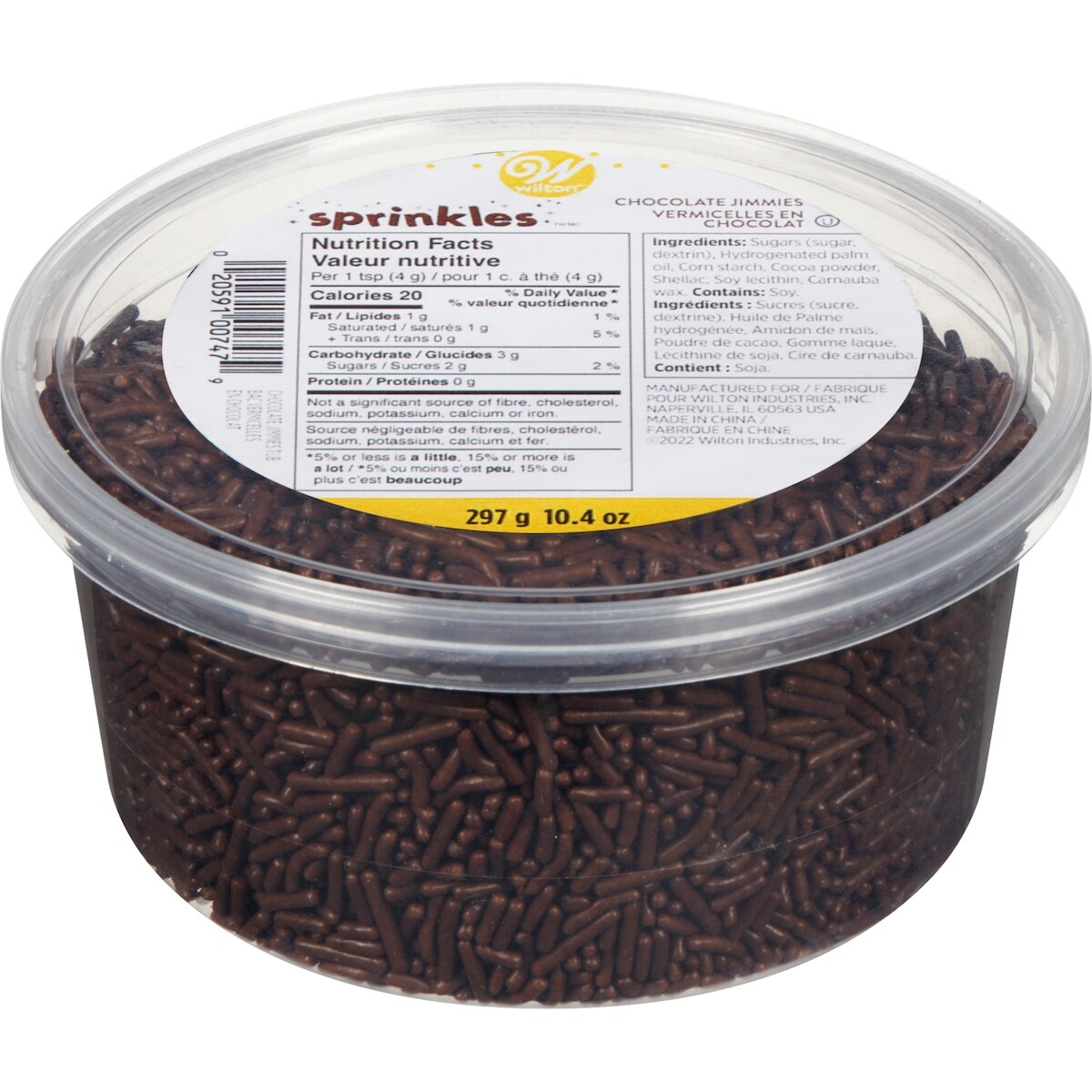 Sprinkles vermicelles en chocolat