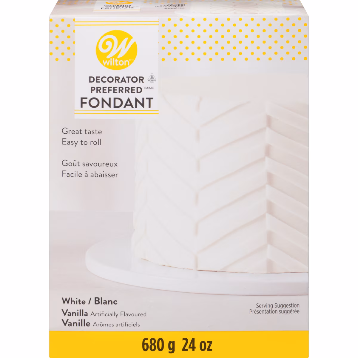 Decorator preferred fondant blanc vanille