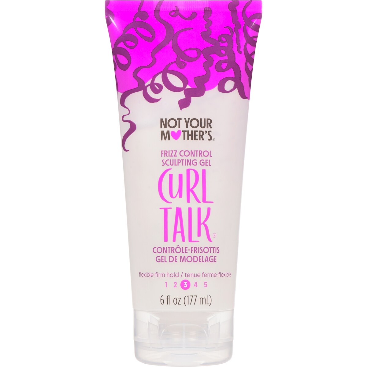 Curl talk contrôle-frisottis gel de modelage