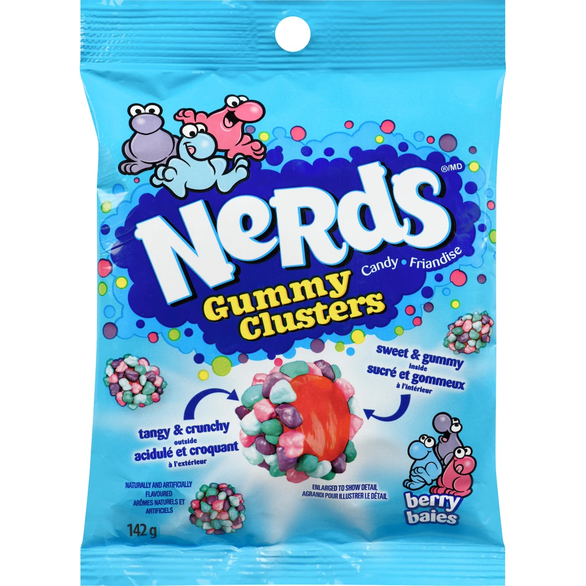 Gummy clusters friandise baies