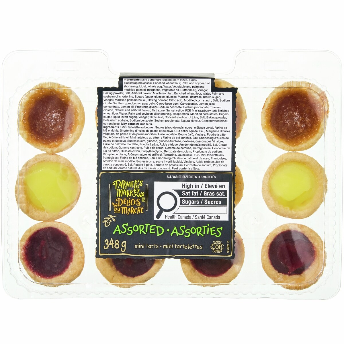 Mini-tartelettes assorties