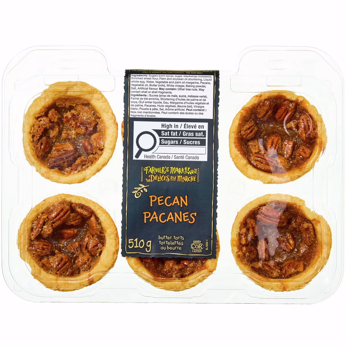Tartelettes au beurre, pacanes