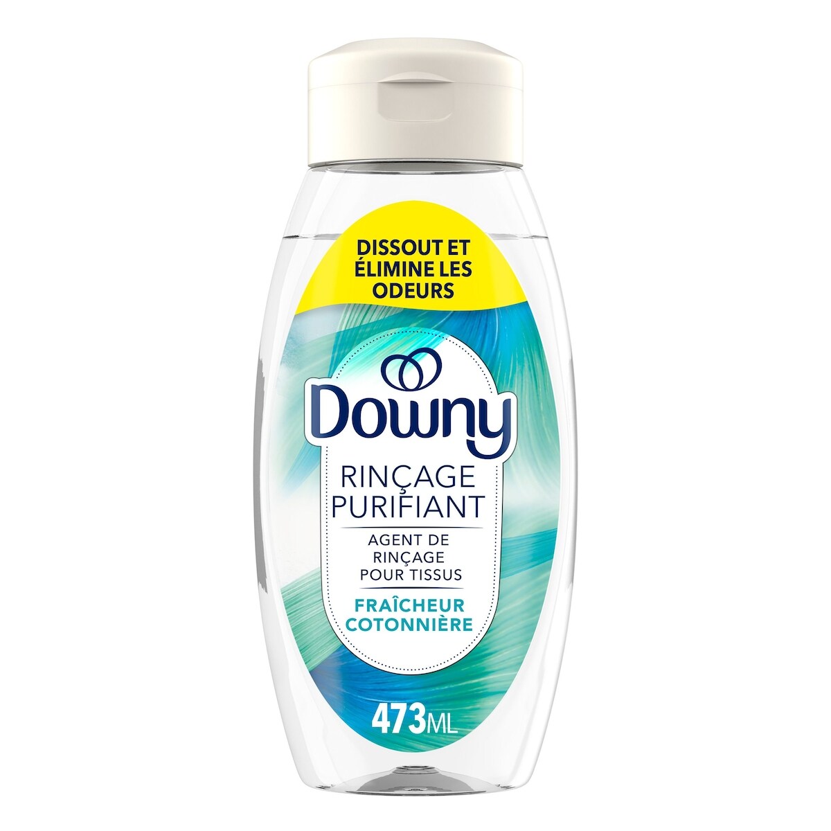 Éliminateur dodeurs purifiant pour lessive et assouplissant textile, sûr pour tous les tissus, compatible avec les laveuses HE, Fraîcheur cotonnière