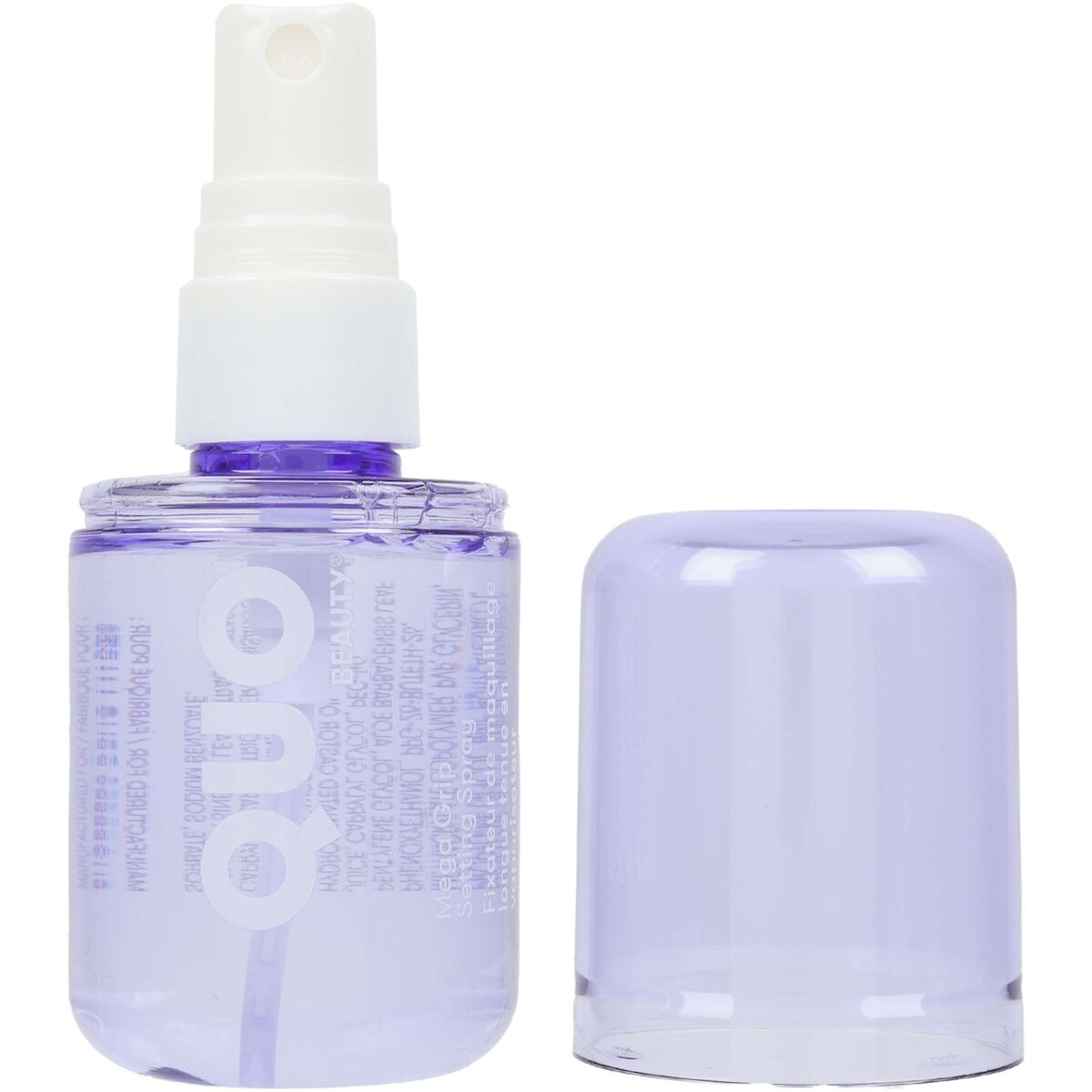 Fixateur de maquillage longue tenue en vaporisateur clear