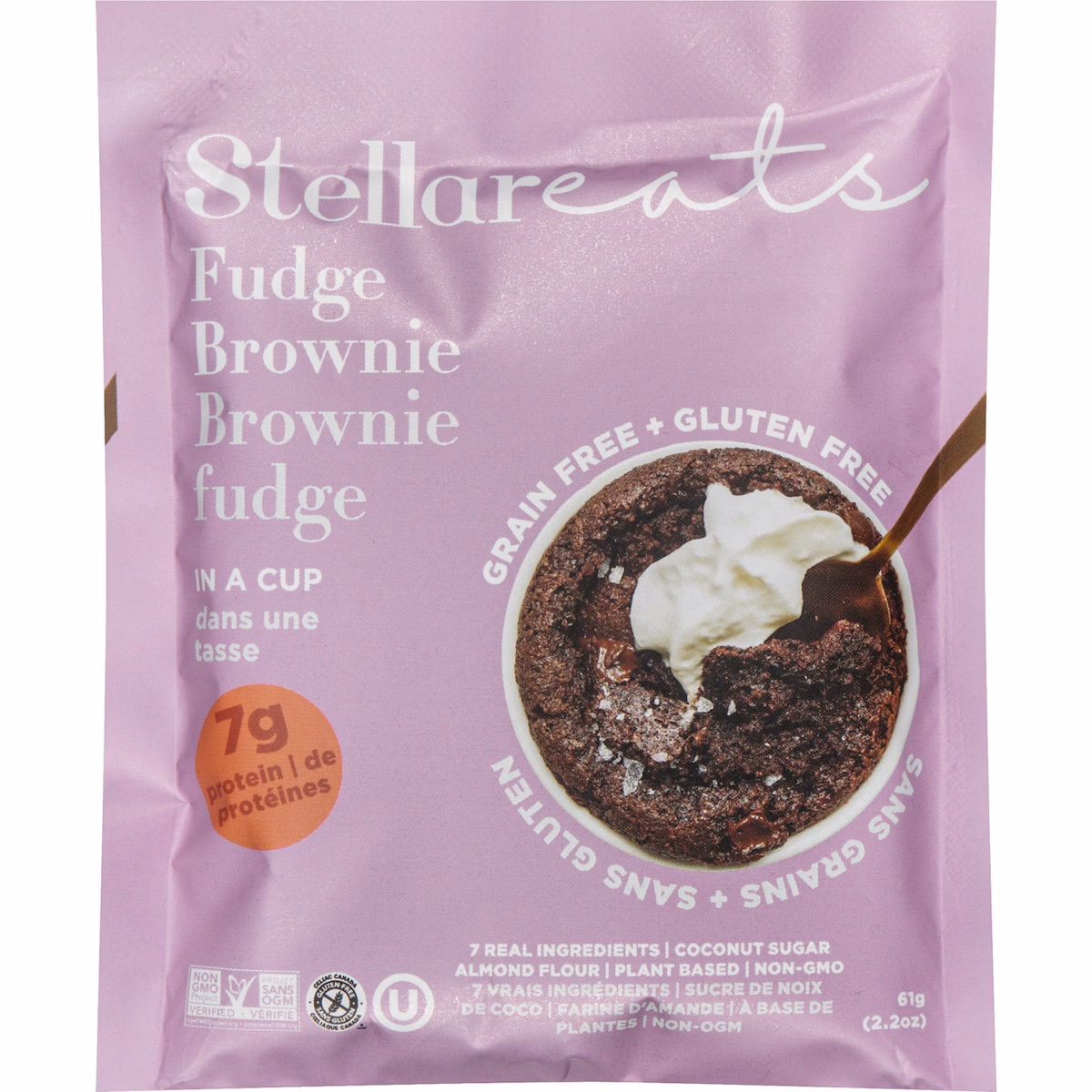 Brownie fudge dans une tasse