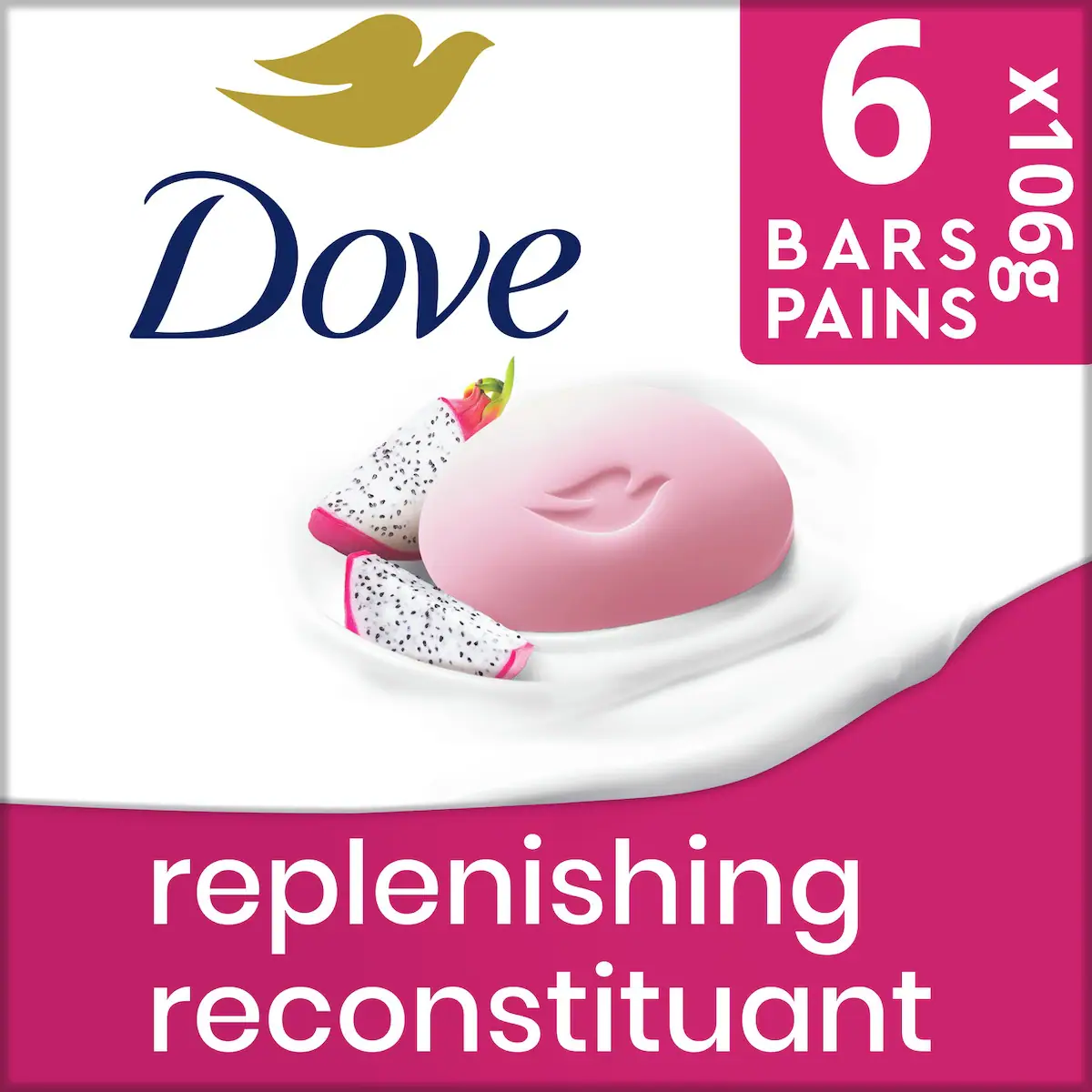 Gel douche Reconstituant aux fruits du dragon et à la crème de noix de coco,