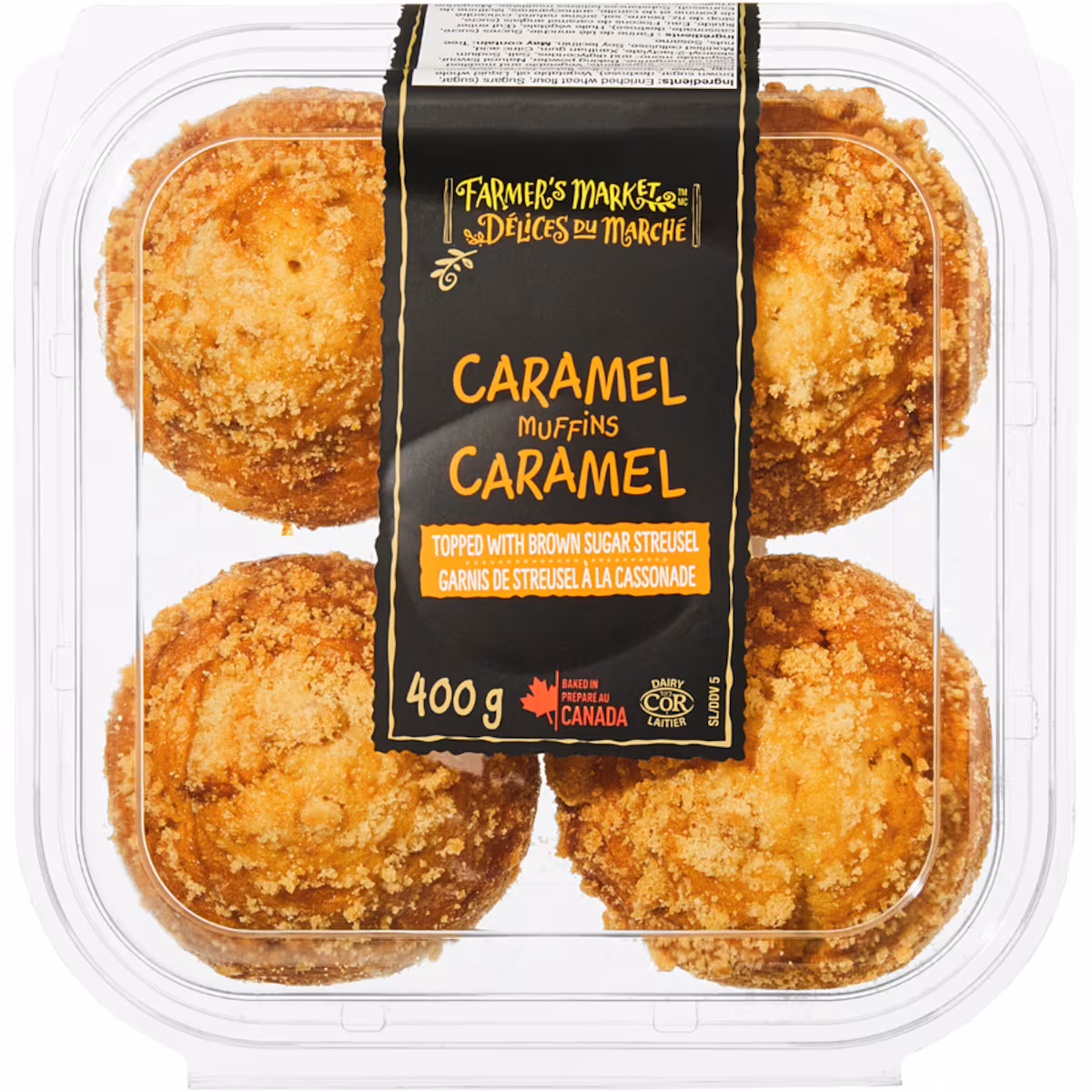 Muffins au caramel