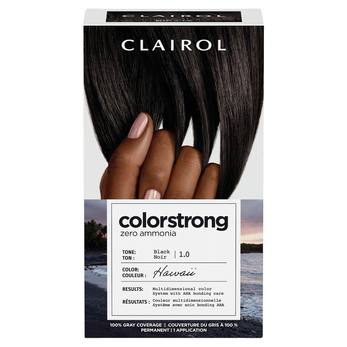 Colorstrong couverture du gris à 100 % noir 1.0 hawaii