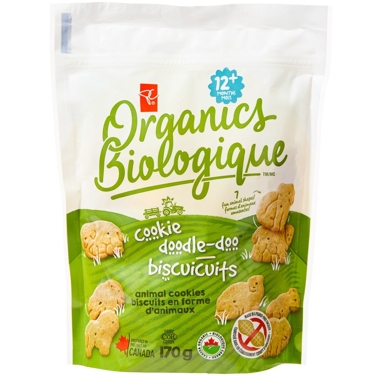 Biscuits forme d'animaux 12+ mois