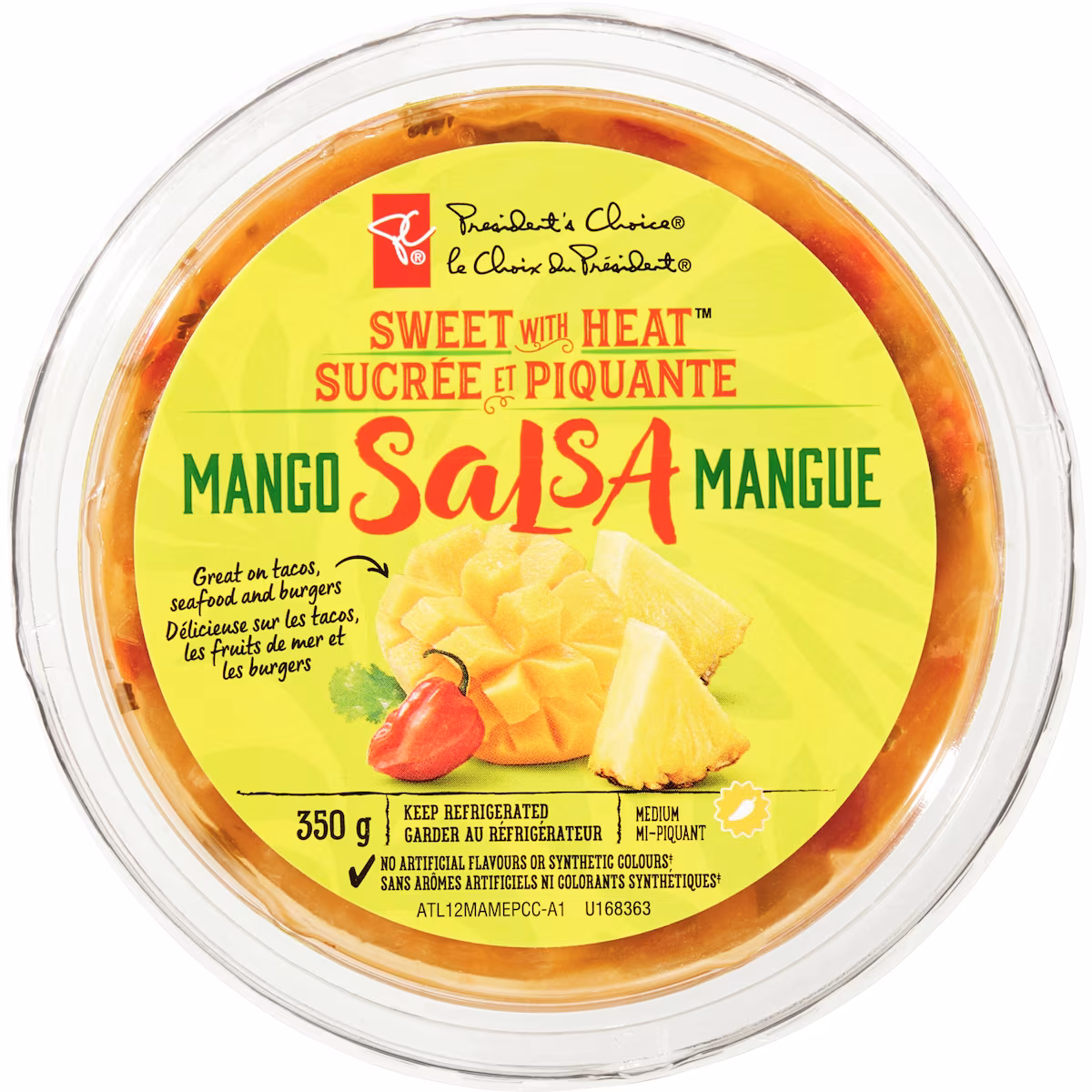 Salsa à la mangue sucrée et piquante