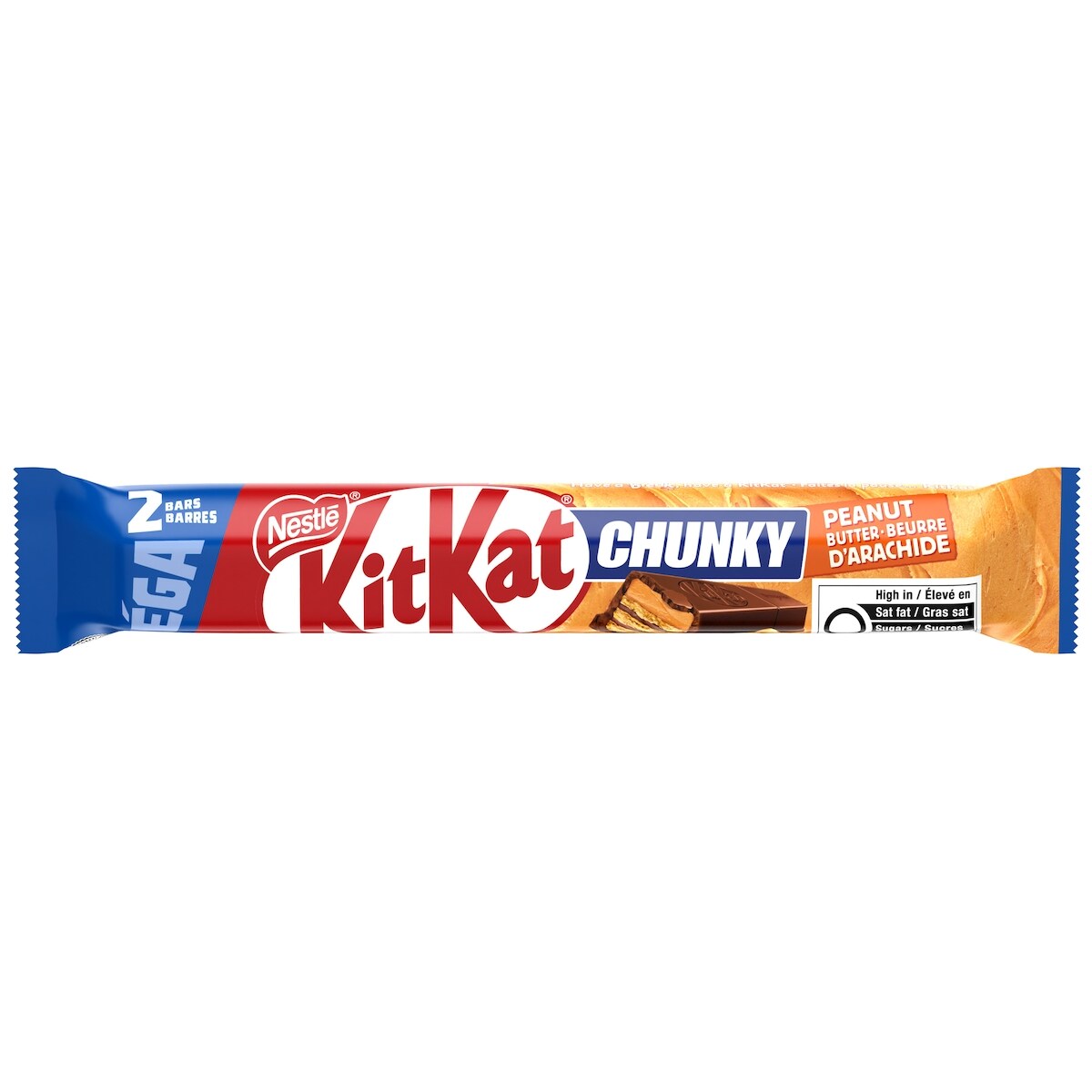 KitKat CHUNKY Beurre darachide, méga format