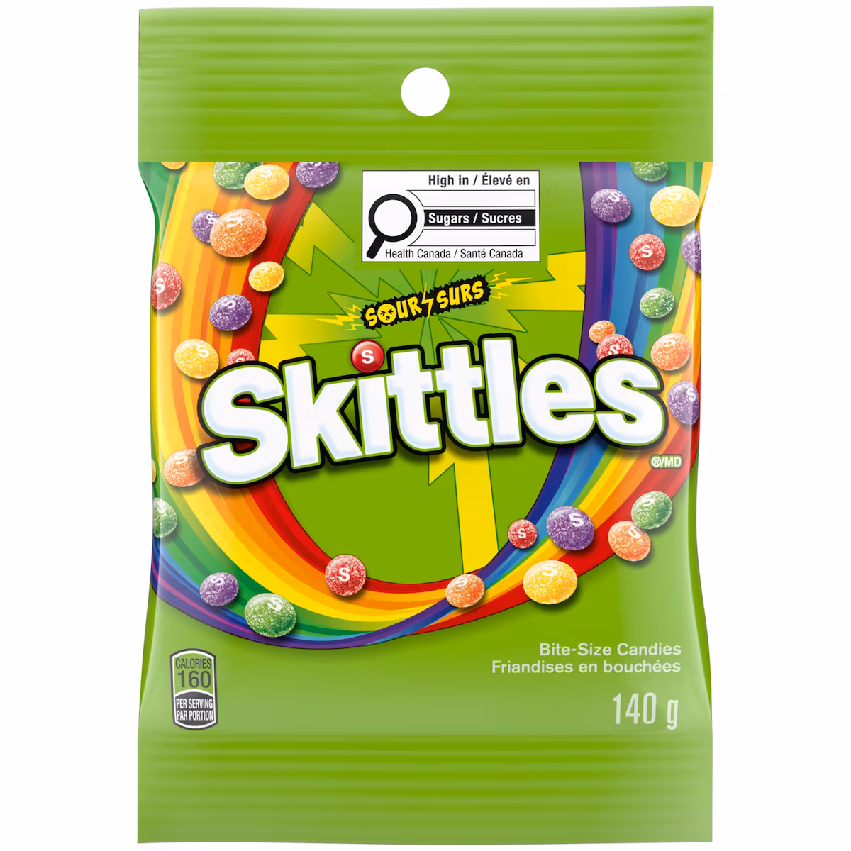 Surs, bonbons à mâcher, sac