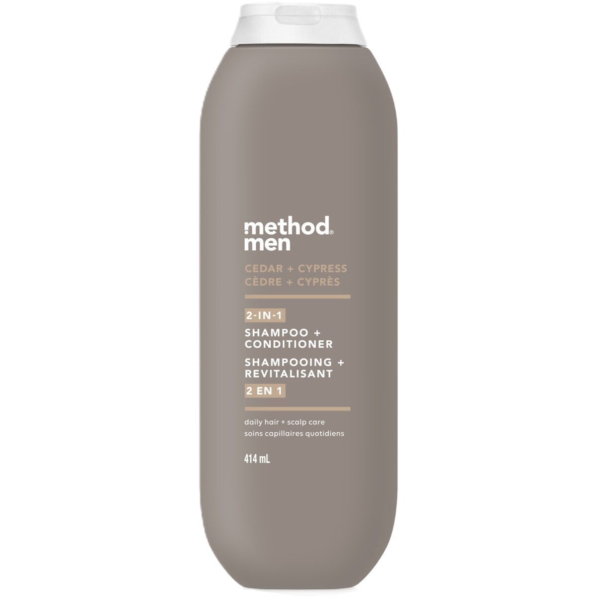 Men Shampooing et revitalisant 2-en-1 cèdre et cyprès