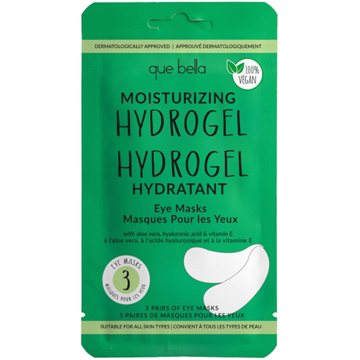 Masques pour les yeux hydrogel hydratant