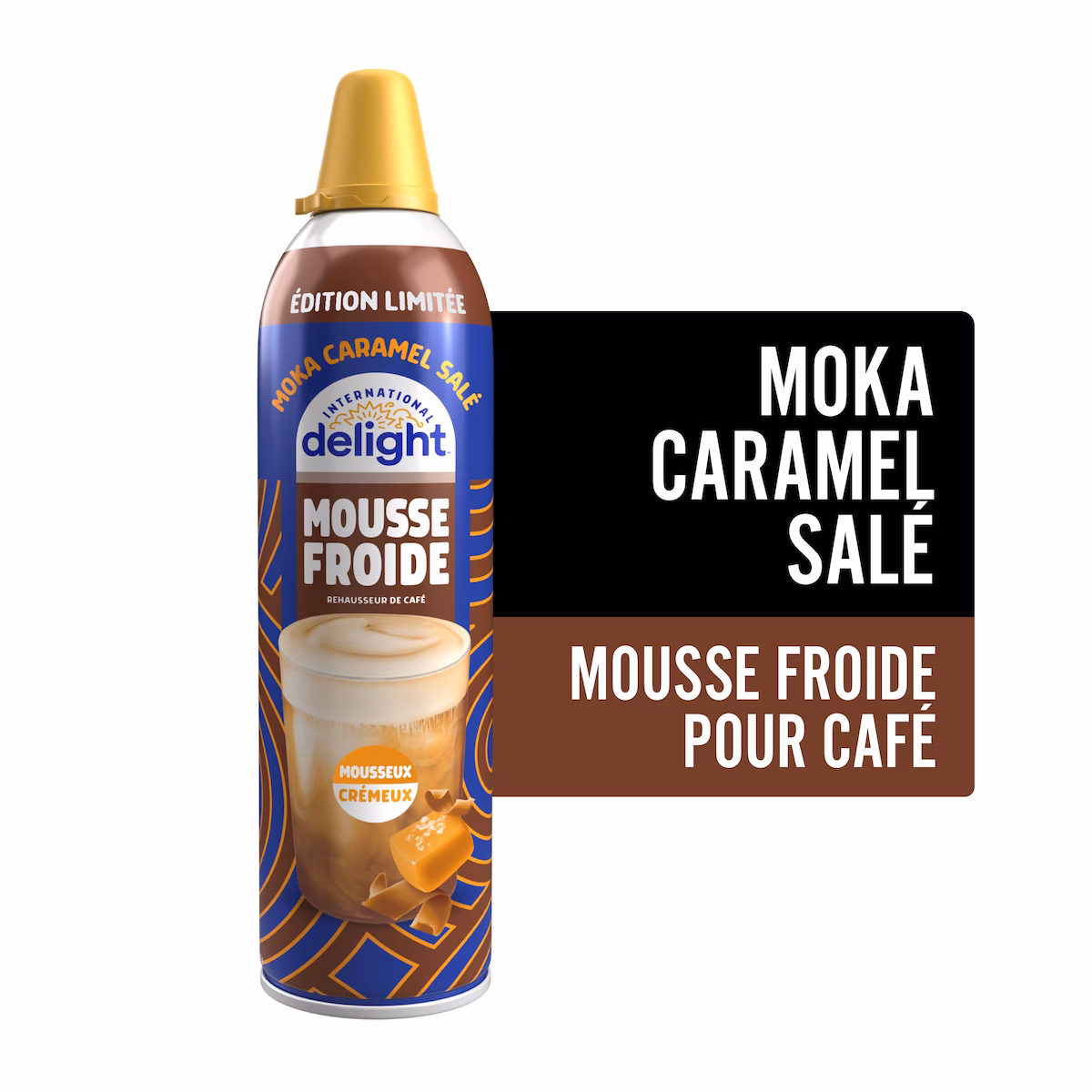Rehausseur de café crémeux et sucré mousse froide édition limitée