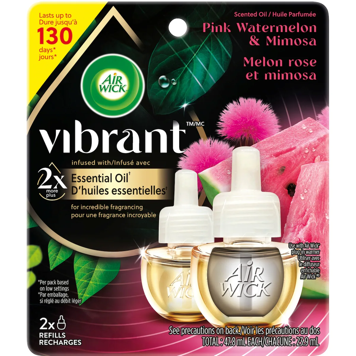 Huile Parfumee Pulse Vibrant - Melon Rose et Mimosa