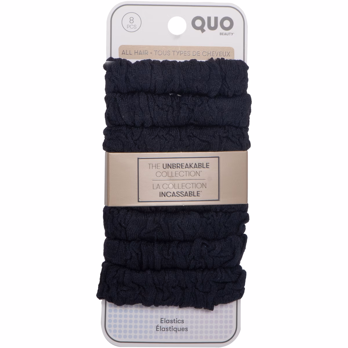 Élastique incassable 8 unités All Hair Noir