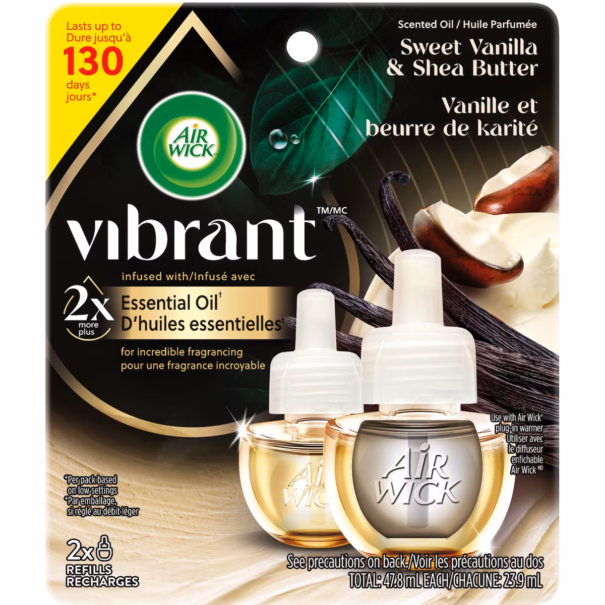 Huile Parfumee Pulse Vibrant - Vanille et Beurre de Karite