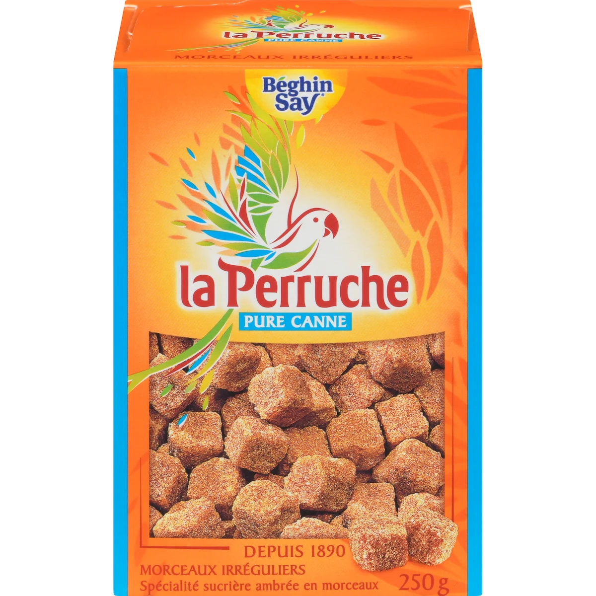 La perruche morceaux irréguliers