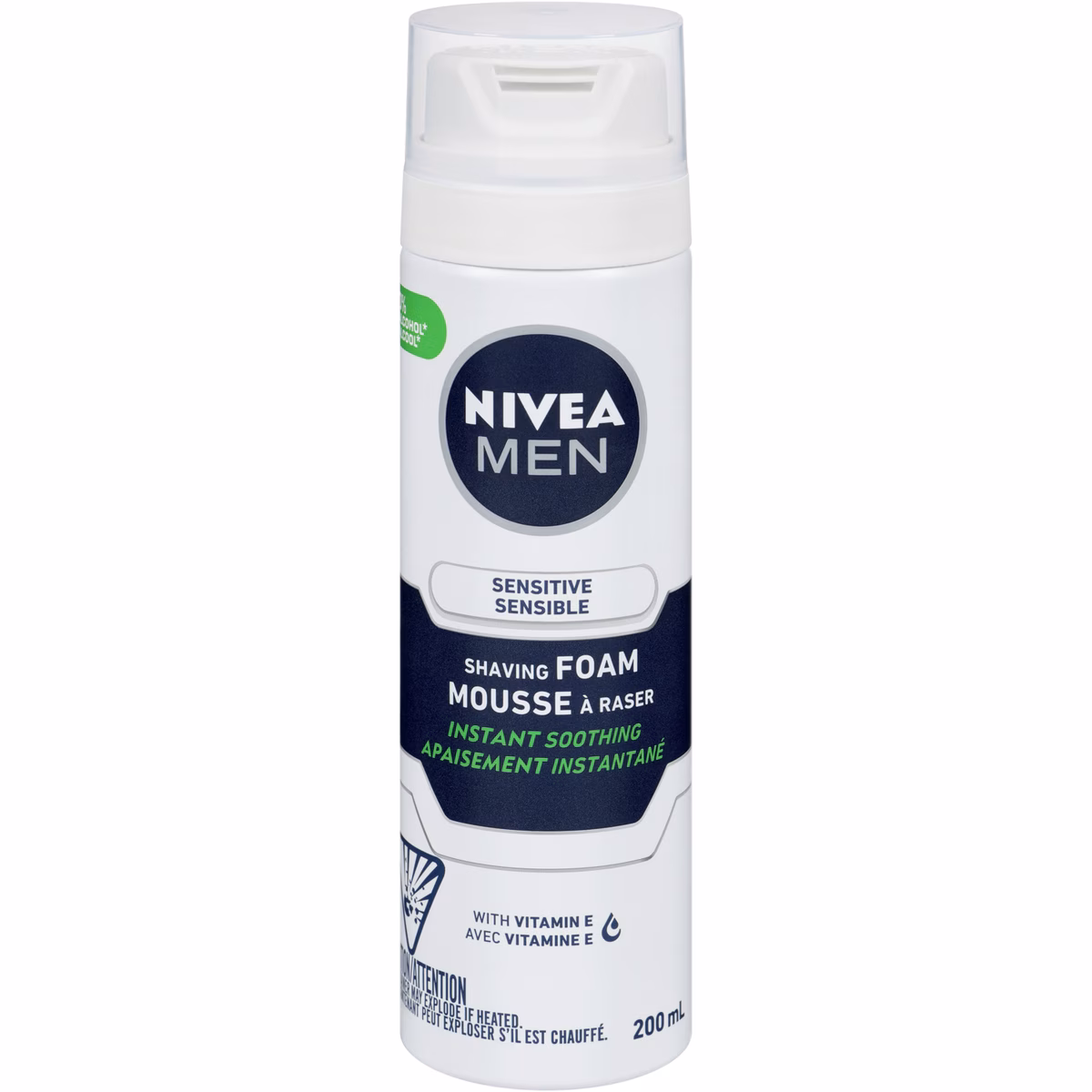 Mousse à raser sensible