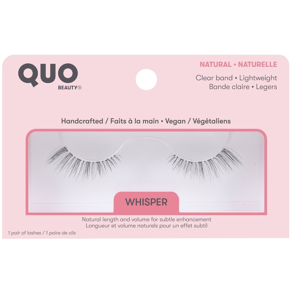 Cils naturels whisper whisper