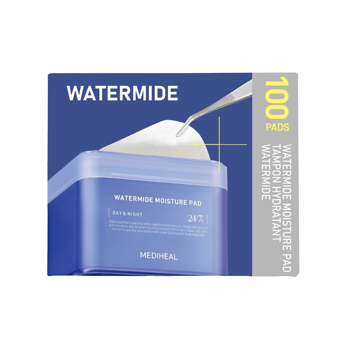 Disques hydratants au watermide  100 pièces