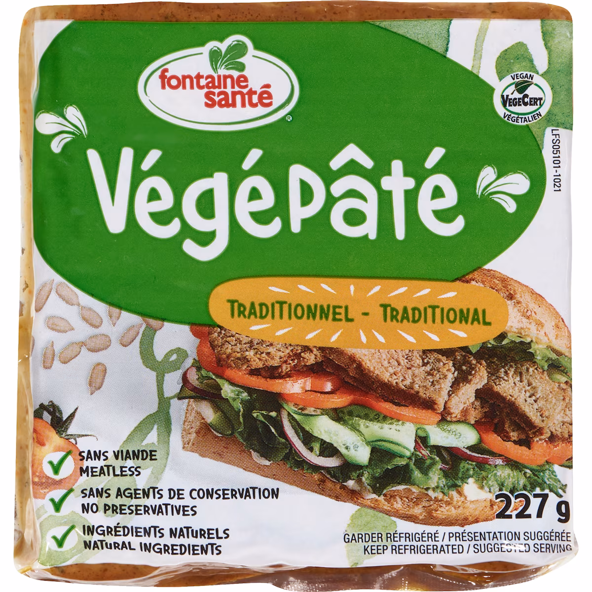 Végépâté traditionnel