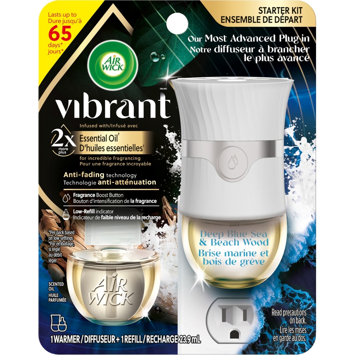 Huile Parfumee Pulse Vibrant - Brise Marine et Bois de Greve