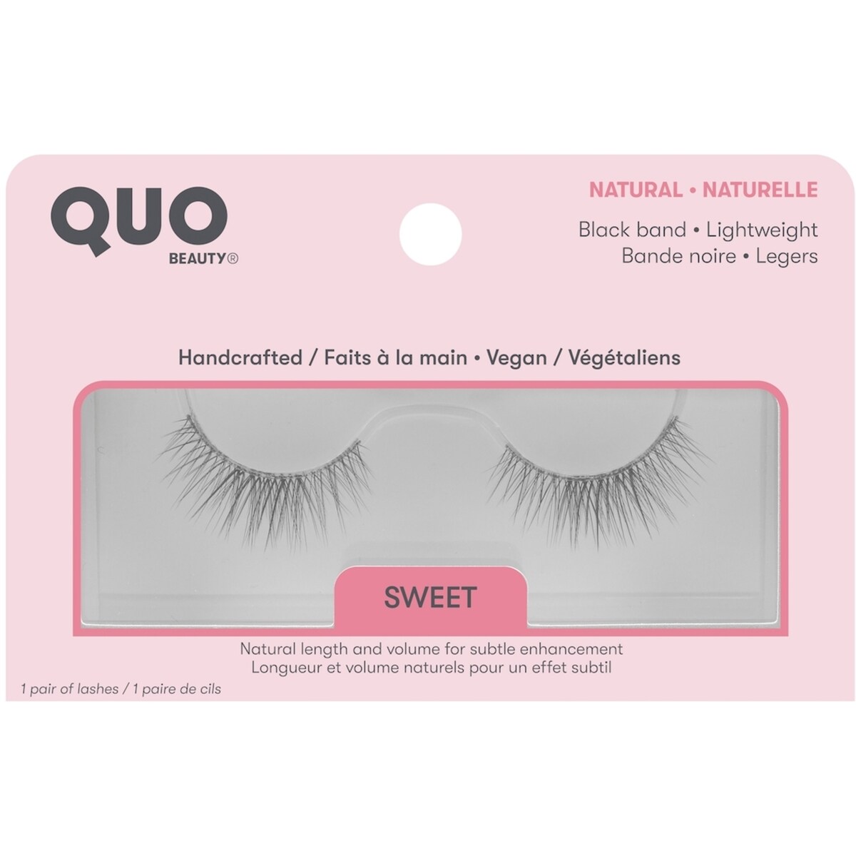 Cils naturels doux sweet