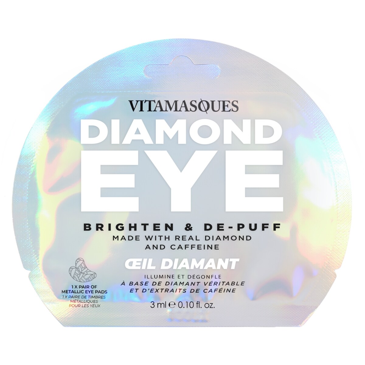 Masque pour les yeux diamant