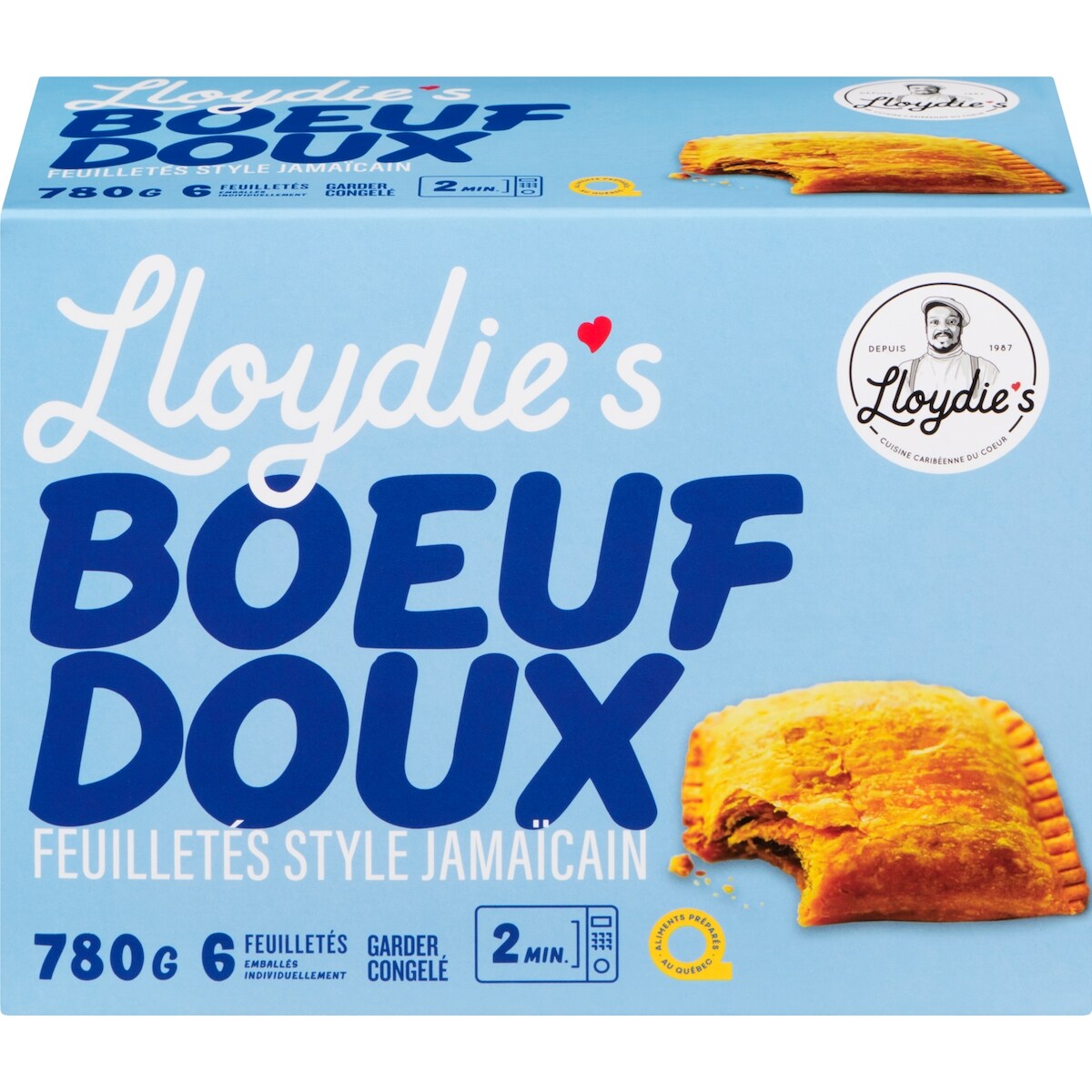 Feuilletés style jamaïcain boeuf doux