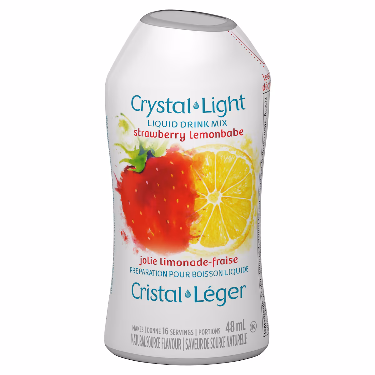 Préparation pour boisson liquide jolie limonade-fraise