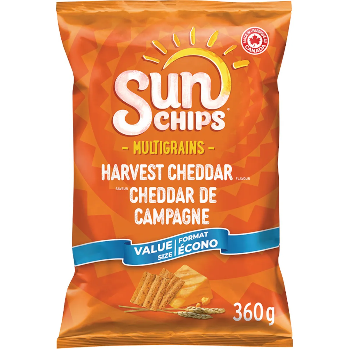 Collations multigrains saveur Cheddar de campagne, format économique