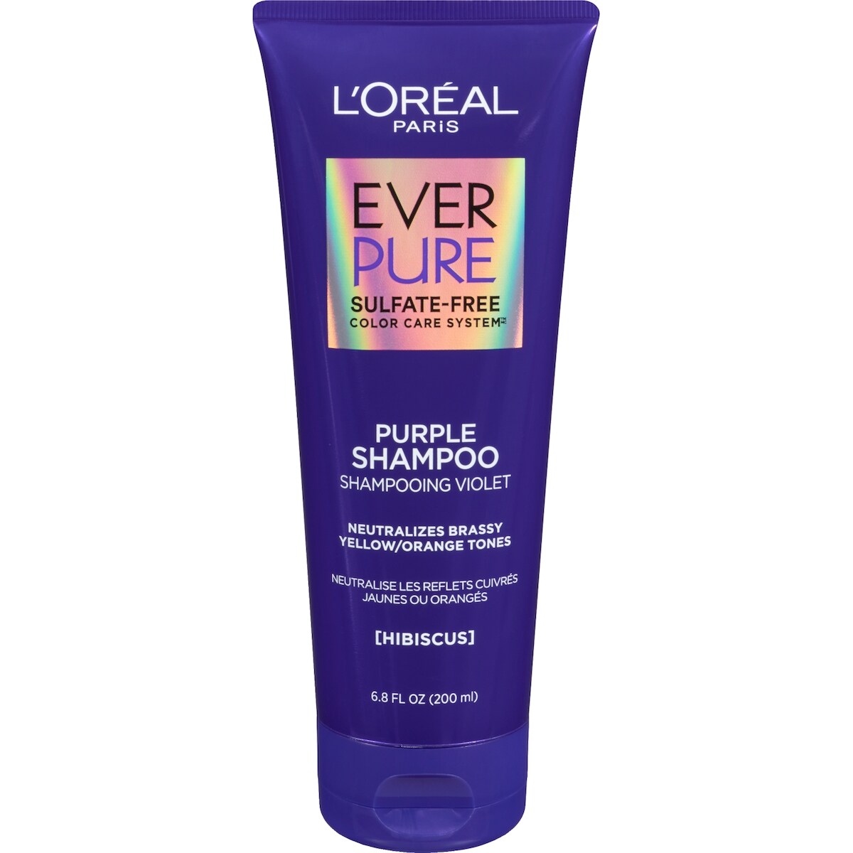 Ever pure color care system shampooing violet hibiscus