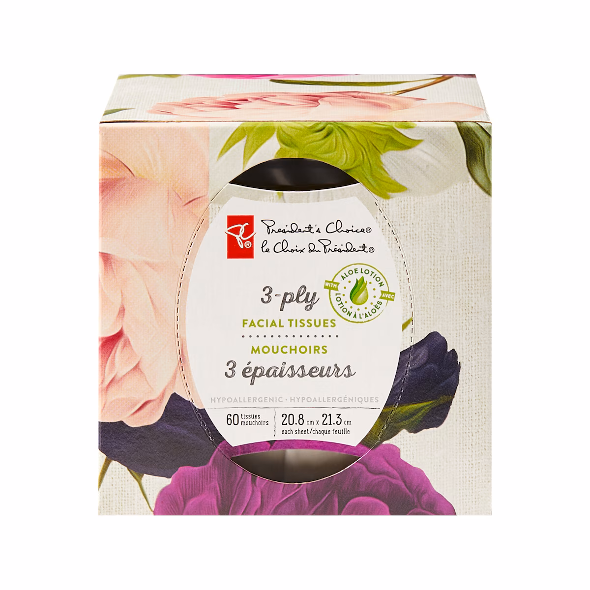 Lot de 8paquets de mouchoirs à 3épaisseurs