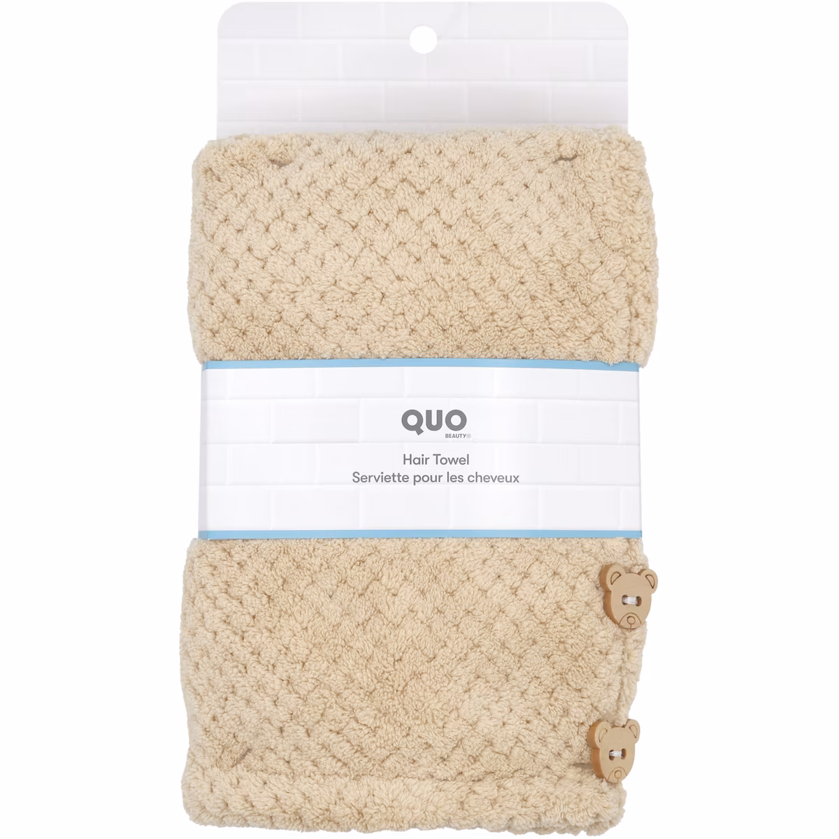 Serviette pour les cheveux
