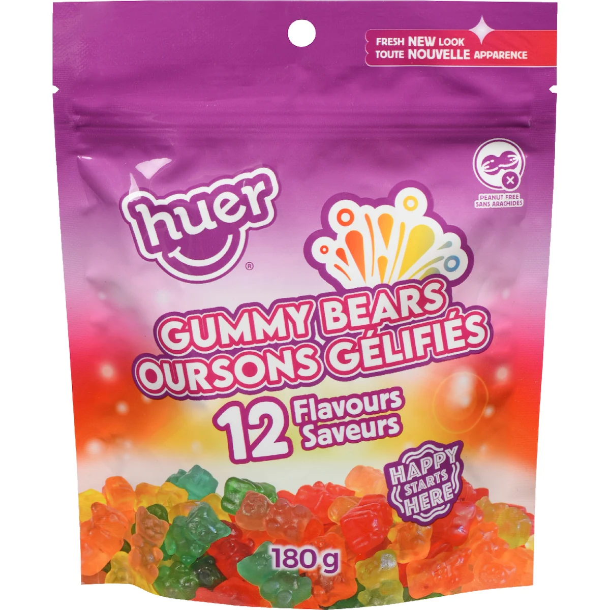 Oursons gélifiés 12 saveurs