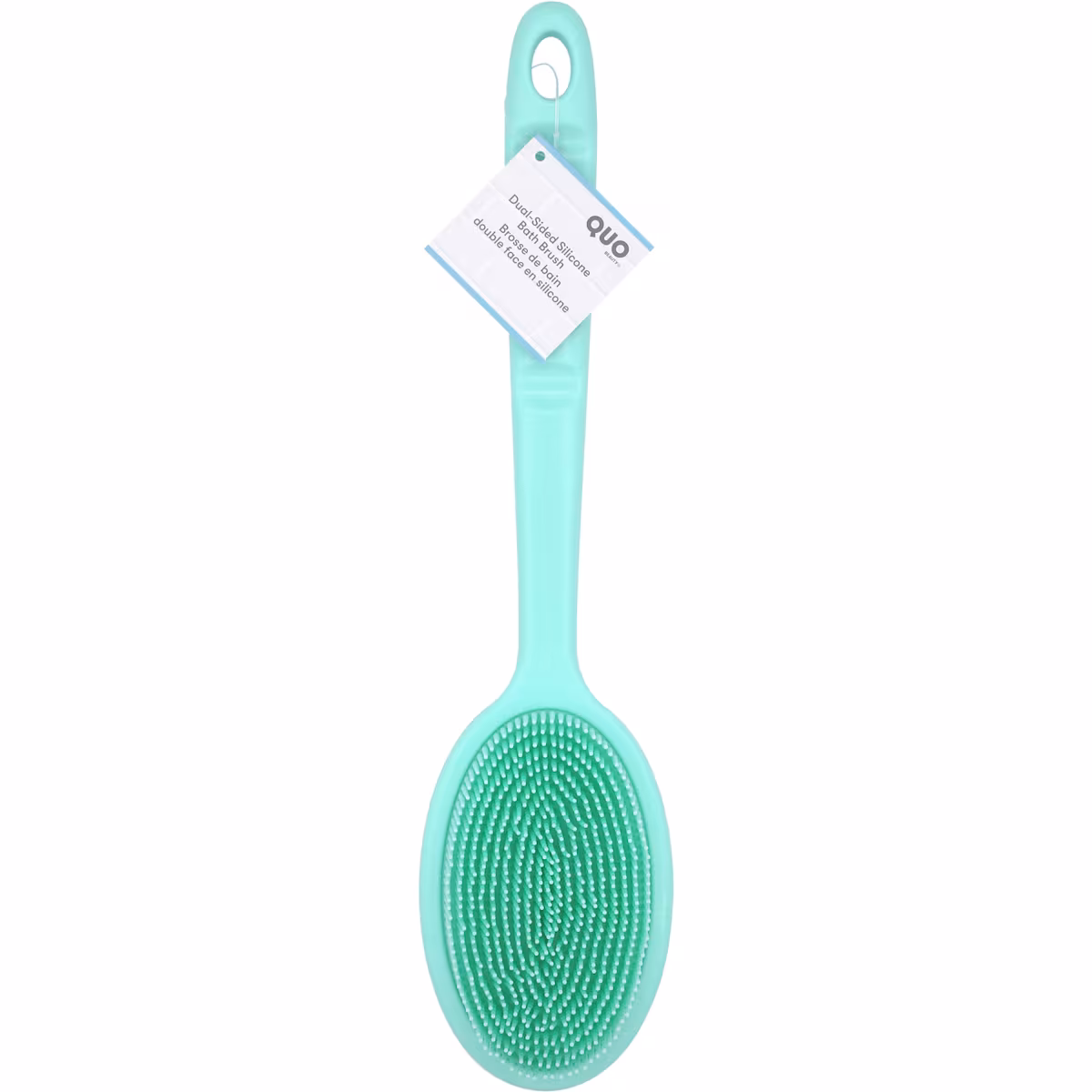 Brosse de bain double face en silicone
