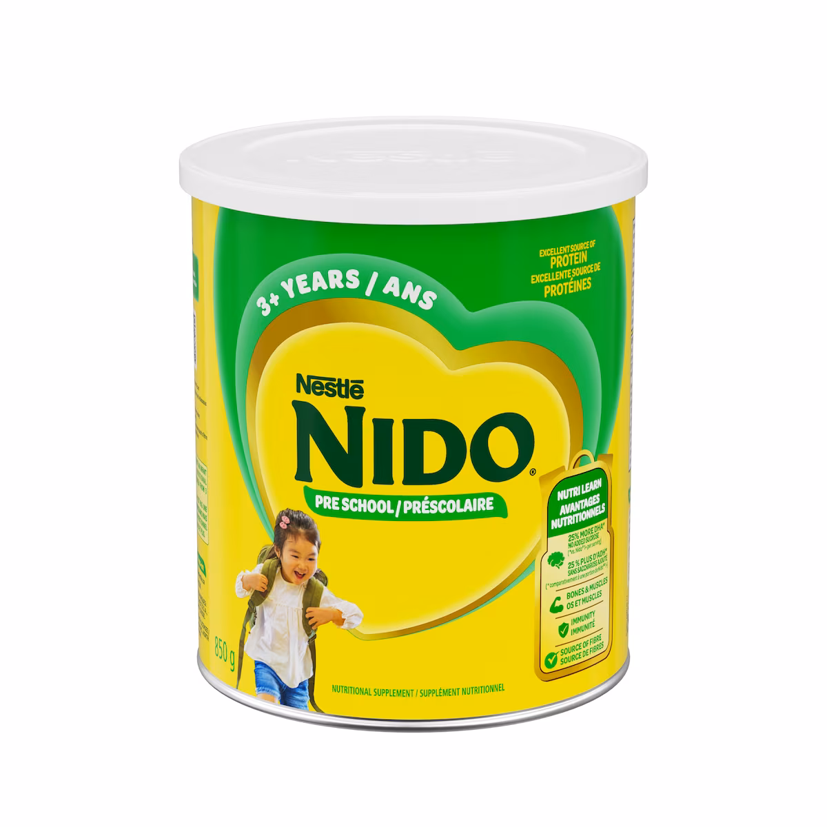 Nido 3+, supplément nutritionnel, 3ans et plus
