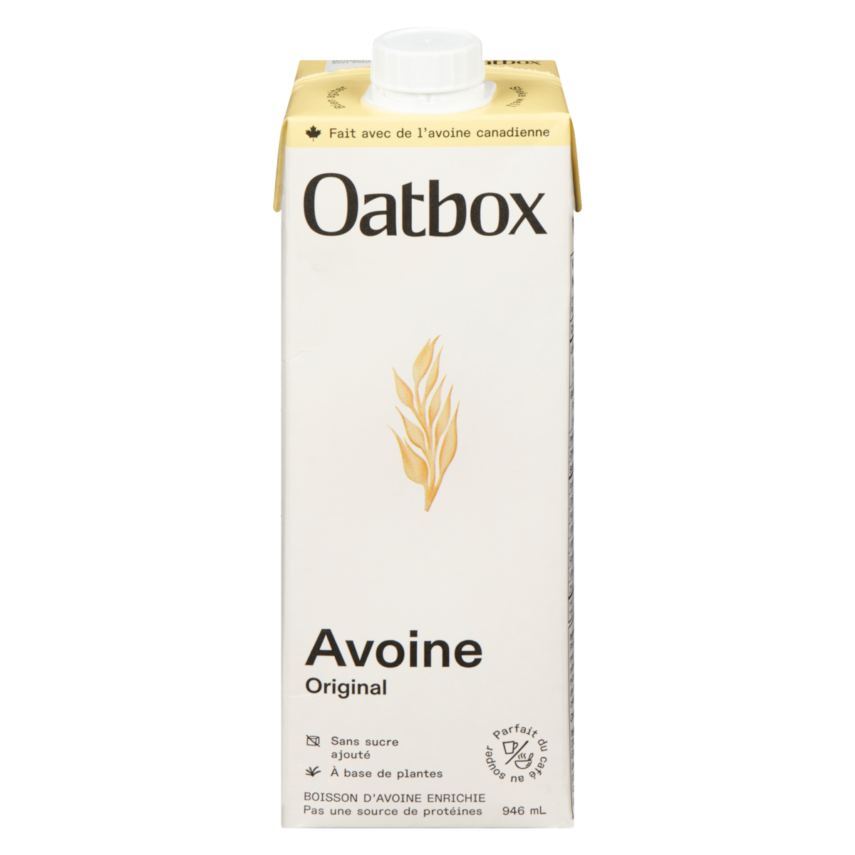 Boisson d'avoine enrichie original