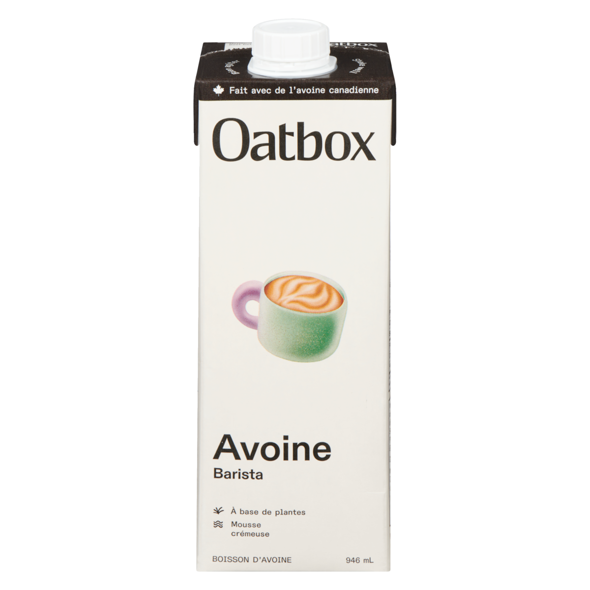 Boisson d'avoine barista