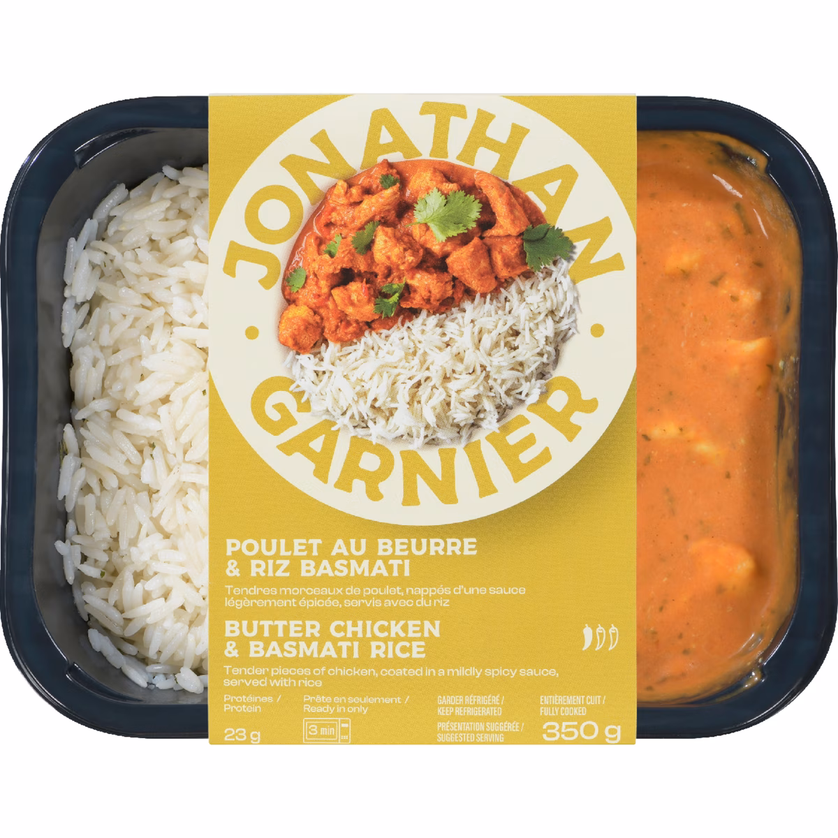 Poulet au beurre & riz basmati