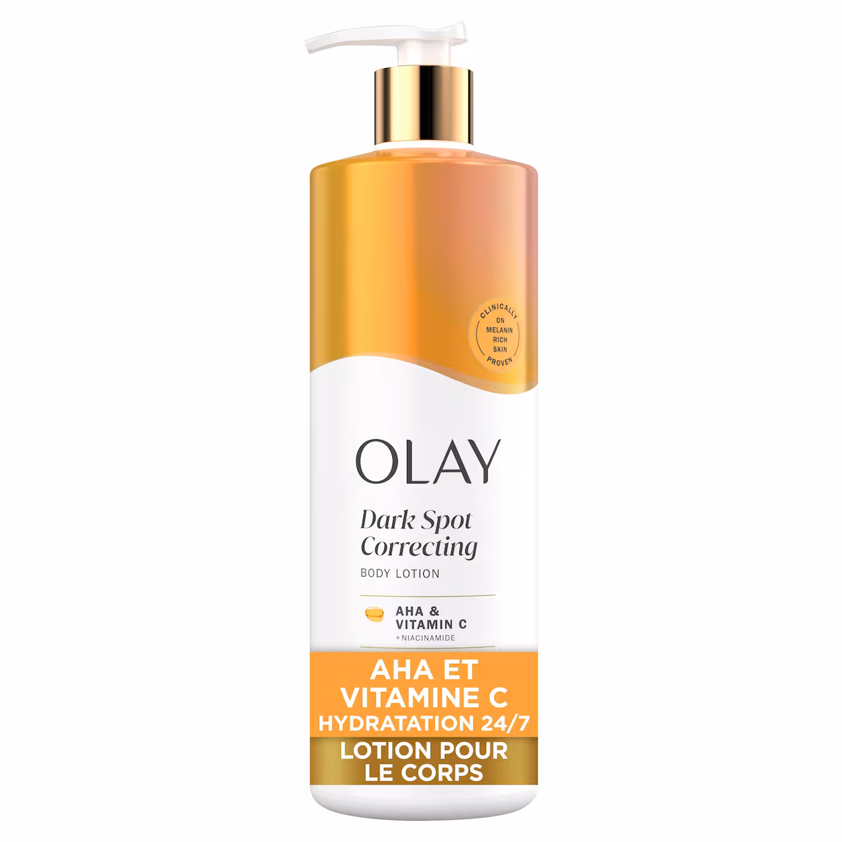 Lotion pour le corps correction du teint