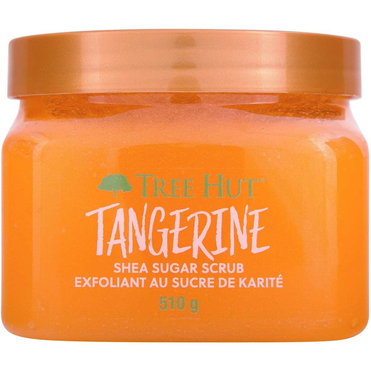 Exfoliant au sucre de karité tangerine
