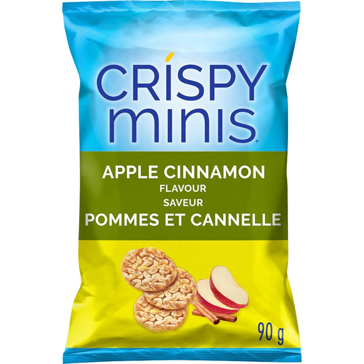 Crispy Minis galettes de riz brun saveur Pommes et cannelle
